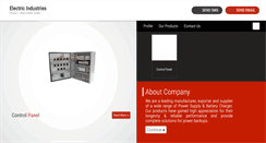 Desktop Screenshot of electricindustries.org